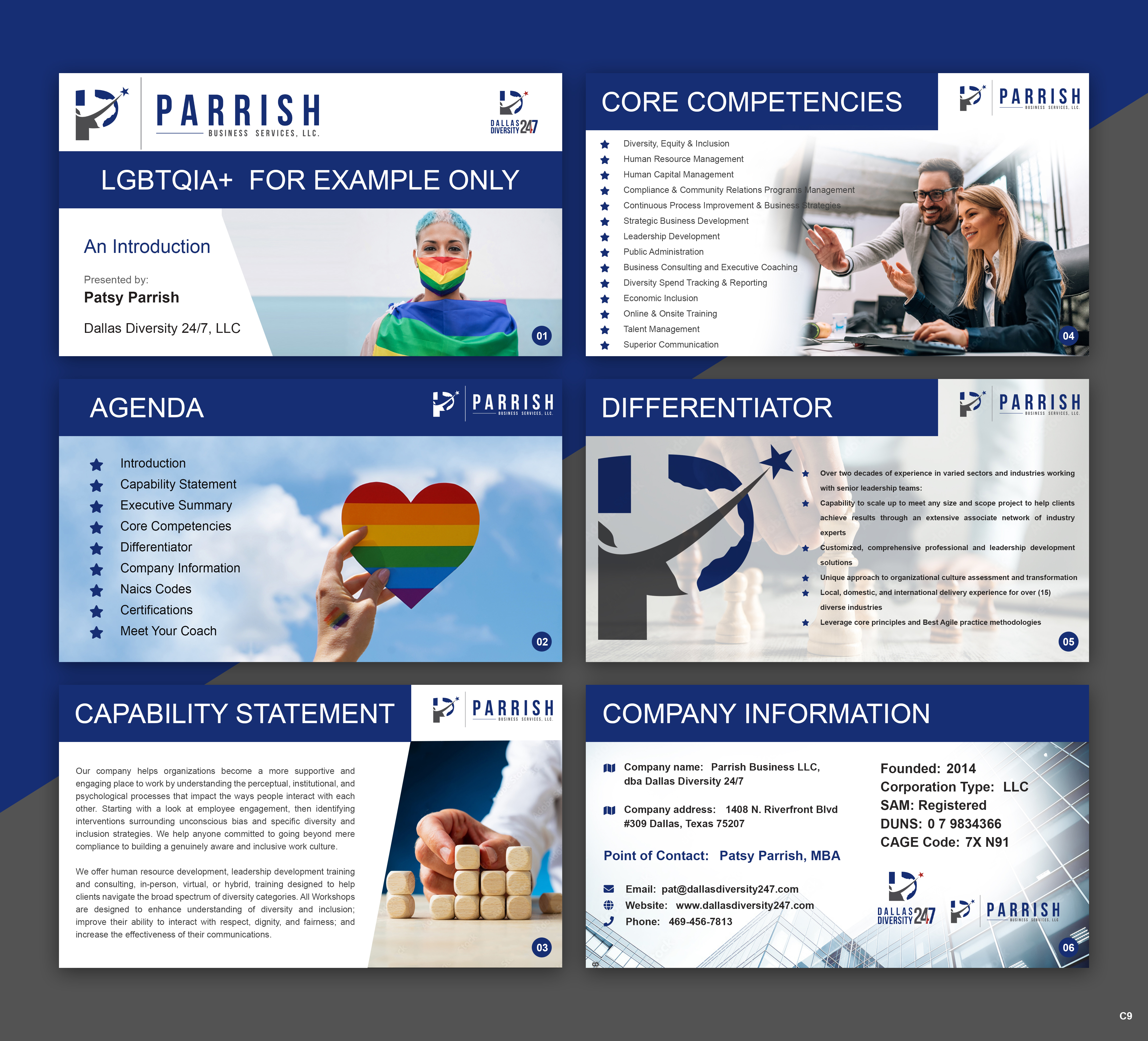 PowerPoint Design by pb for Dallas Diversity 24/7 | Design #28530822