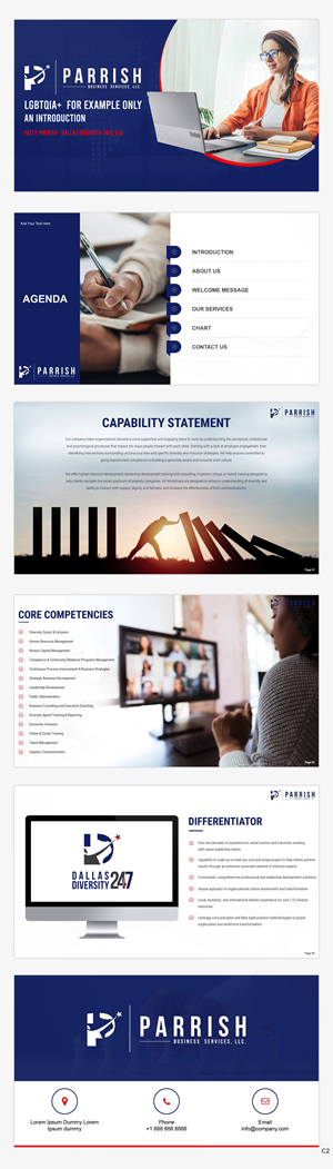 PowerPoint Design by pb for Dallas Diversity 24/7 | Design: #28530824