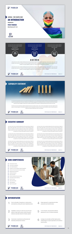 PowerPoint Design by pb for Dallas Diversity 24/7 | Design: #28530825