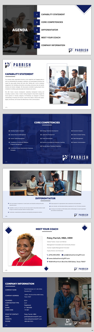 PowerPoint Design by pb for Dallas Diversity 24/7 | Design: #28530844