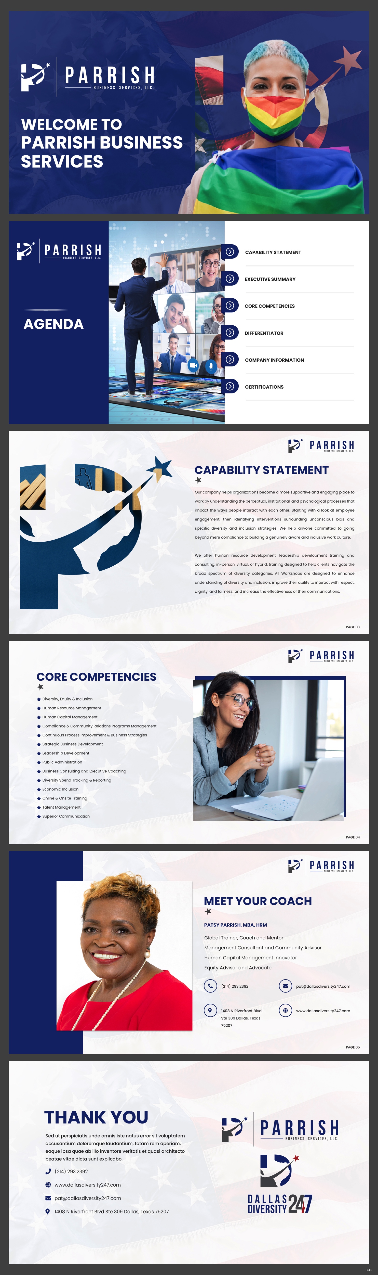 PowerPoint Design by pb for Dallas Diversity 24/7 | Design #28530847