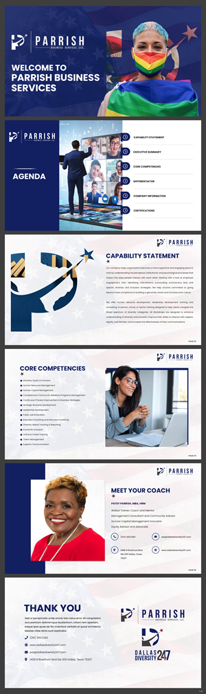 PowerPoint Design by pb for Dallas Diversity 24/7 | Design: #28530847