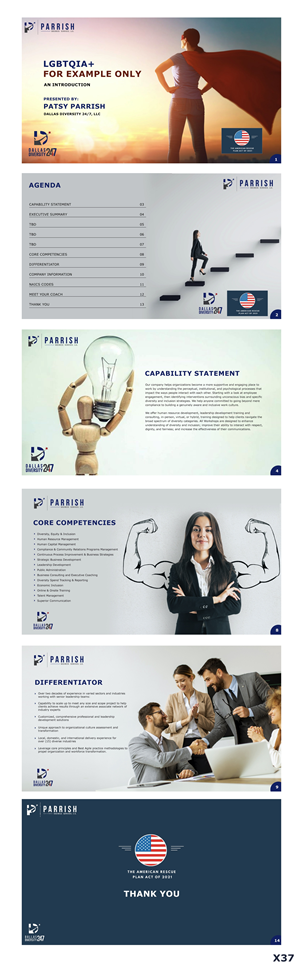 PowerPoint Design by pb for Dallas Diversity 24/7 | Design: #28530850