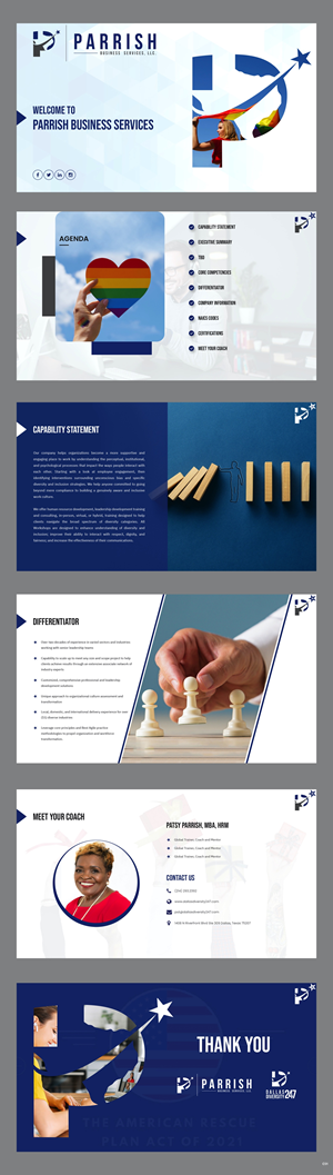 PowerPoint Design by pb for Dallas Diversity 24/7 | Design: #28530851
