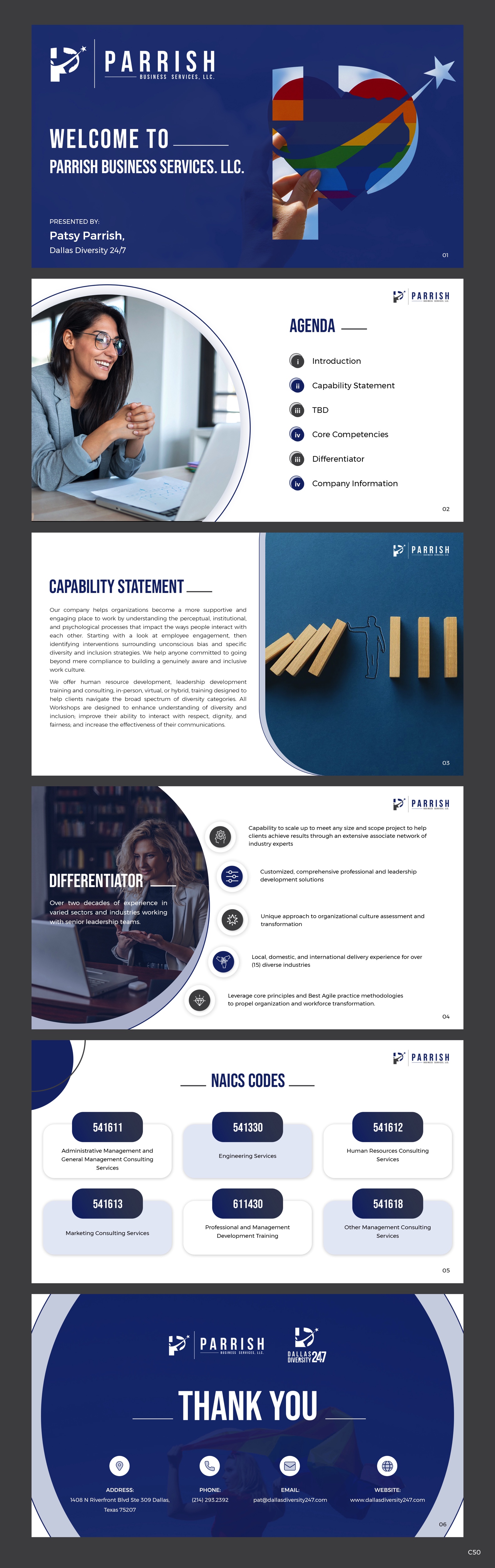 PowerPoint Design by pb for Dallas Diversity 24/7 | Design #28530852