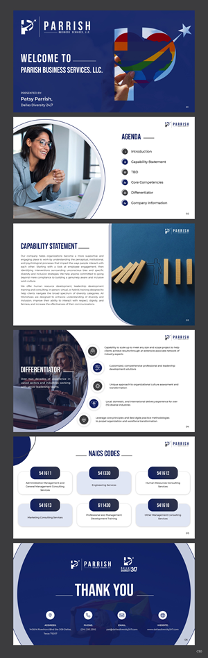 PowerPoint Design by pb for Dallas Diversity 24/7 | Design: #28530852