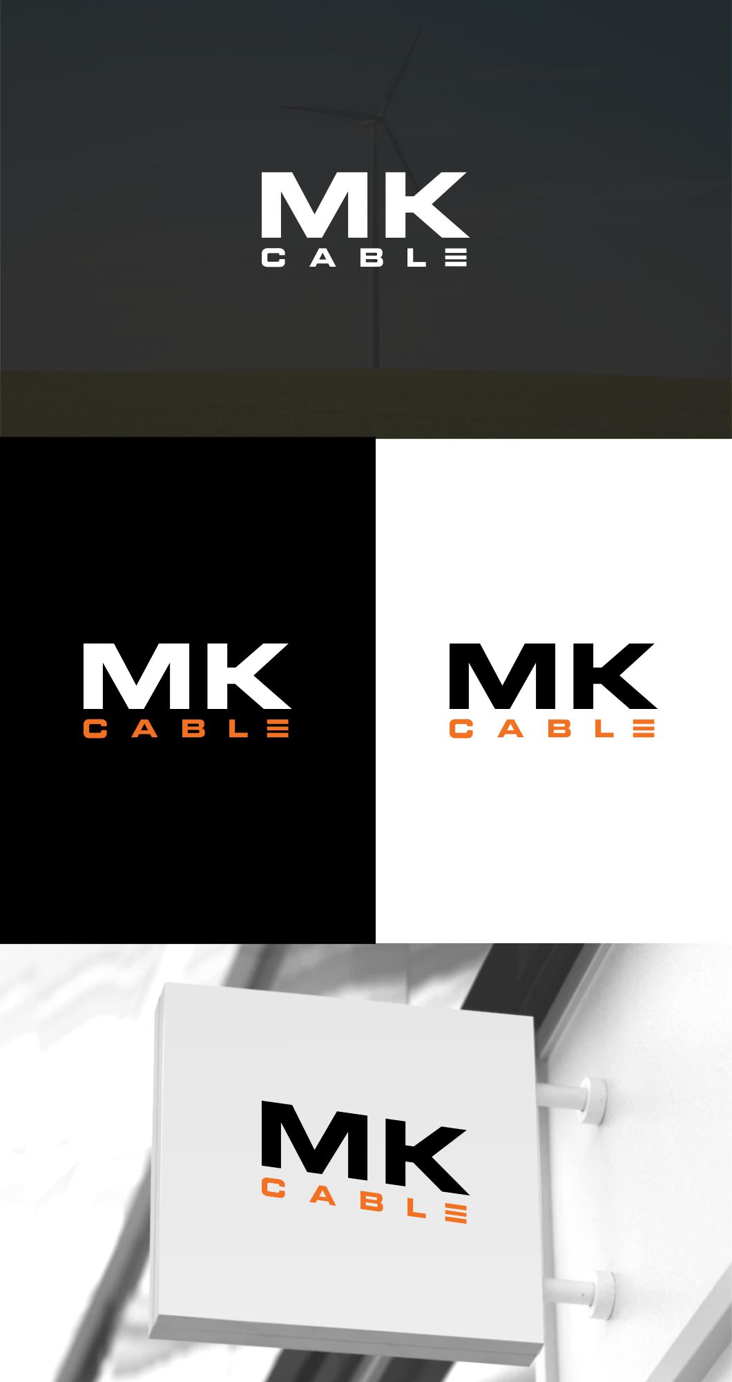 Logo Design by 92logo for MK Cable s.r.o. | Design #28532453