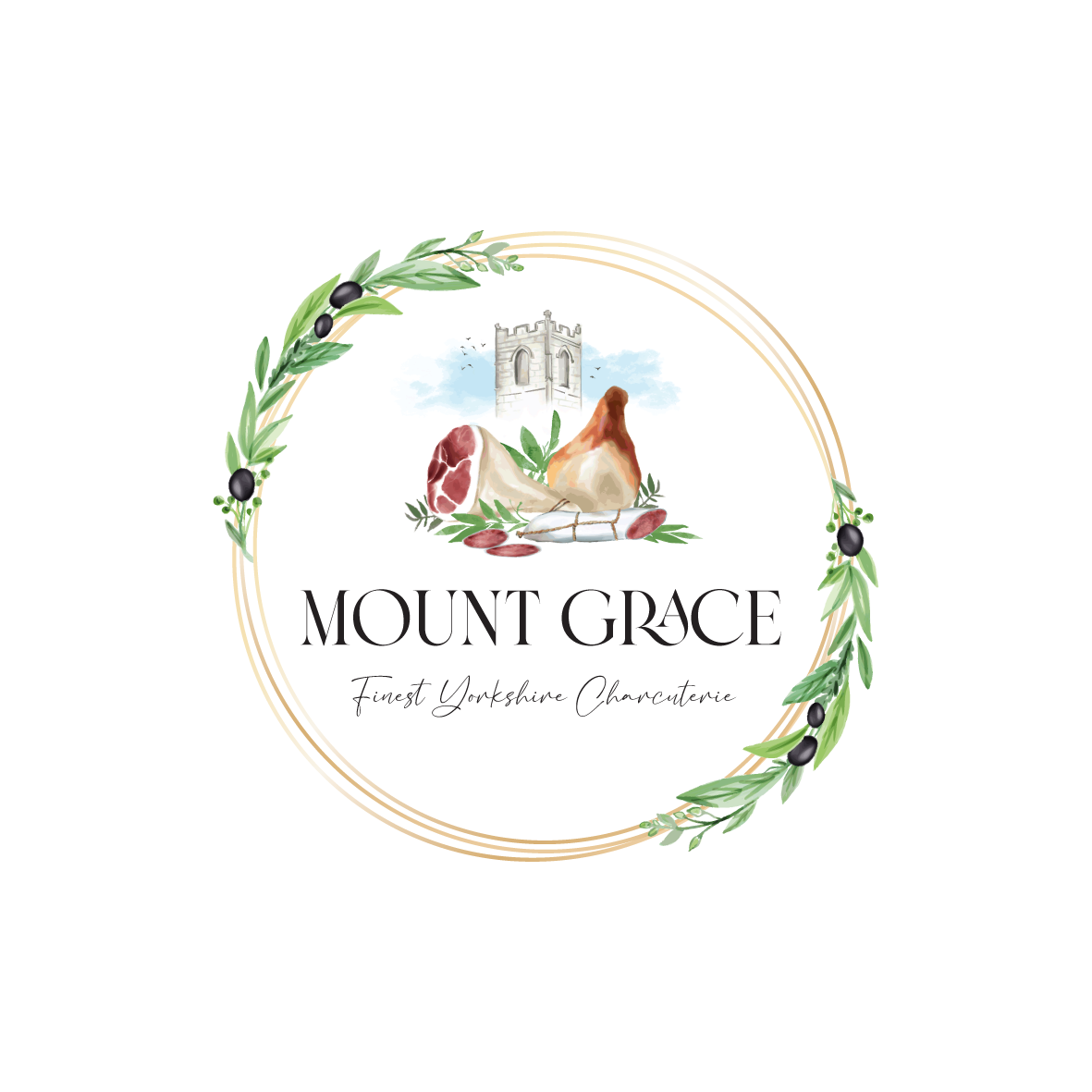 Diseño de Logo por Samantha Ward Design para Mount Grace Foods Ltd | Diseño #28586941