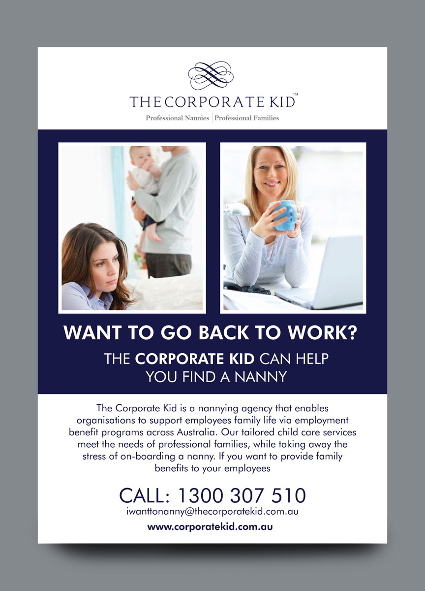 Diseño de Flyer por rkailas para The Corporate Kid | Diseño #3109655