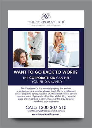 Diseño de Flyer por rkailas para The Corporate Kid | Diseño: #3109655