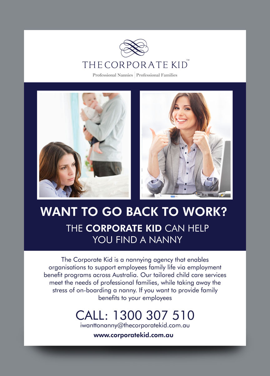 Diseño de Flyer por rkailas para The Corporate Kid | Diseño #3109662