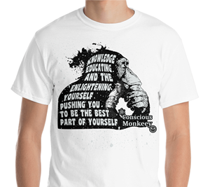 T-shirt Design by Yakuza20 for Conscious Monkeey LLC clothing  | Design: #28559765