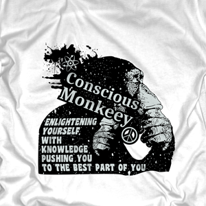 T-shirt Design by Yakuza20 for Conscious Monkeey LLC clothing  | Design: #28559775