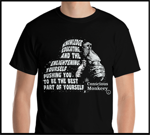 T-shirt Design by Yakuza20 for Conscious Monkeey LLC clothing  | Design: #28559804