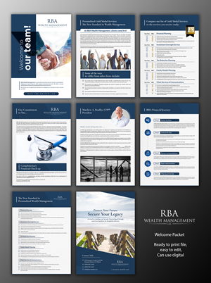 Prospective Client Introduction Brochure/Packet | Diseño de Flyer por OwnDesign