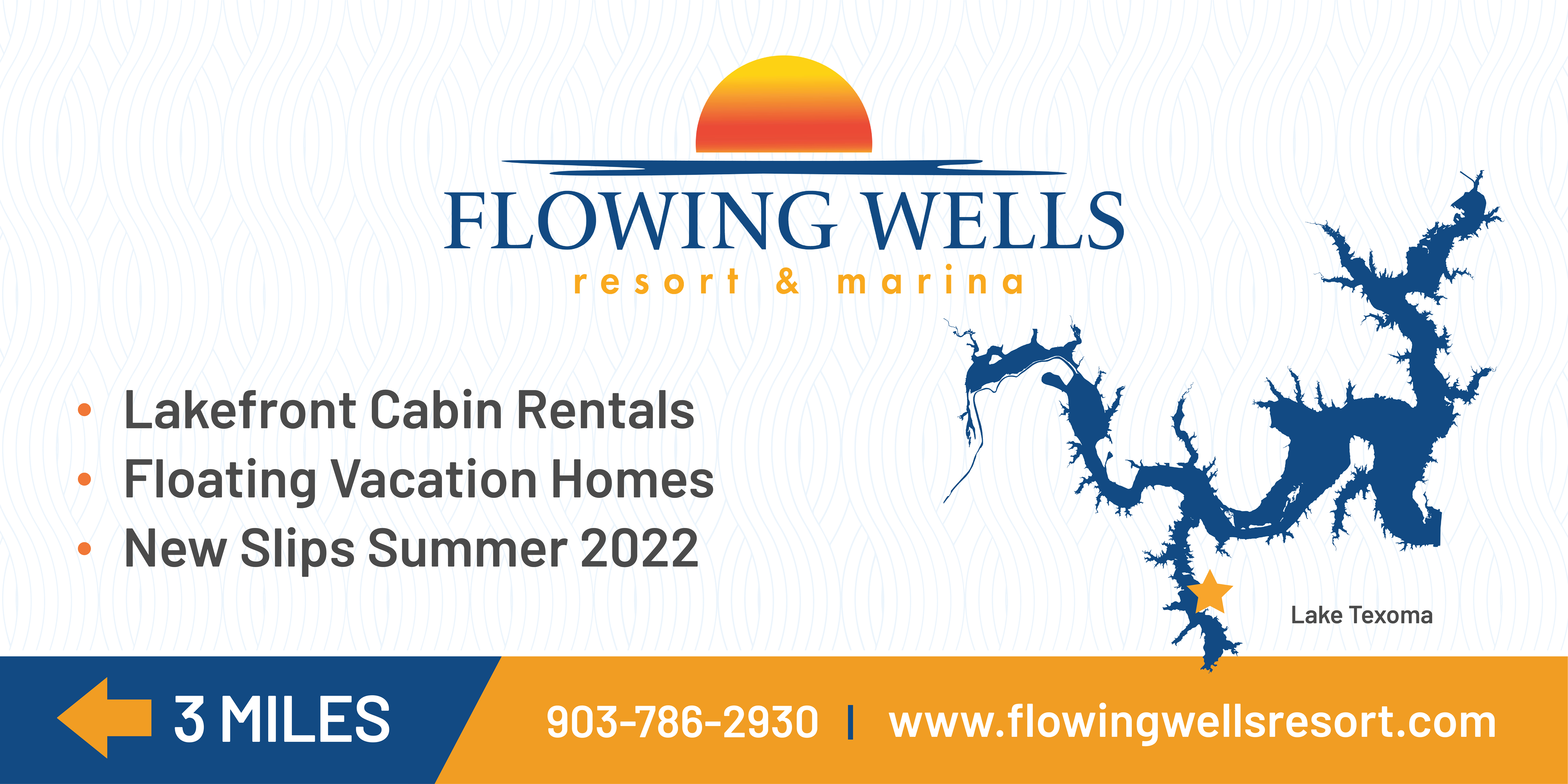 Diseño de Cartelera por Mikai!13 para Flowing Wells Resort & Marina | Diseño #28543658
