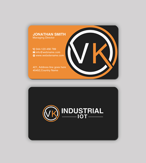 Consumer and commercial IOT solutions  (Internet Of Things) | Visitenkarten-Design von Creations Box 2015