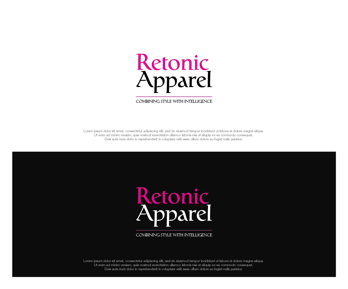 Design de Logo par dstudios pour Retonic Apparel | Design #28540757