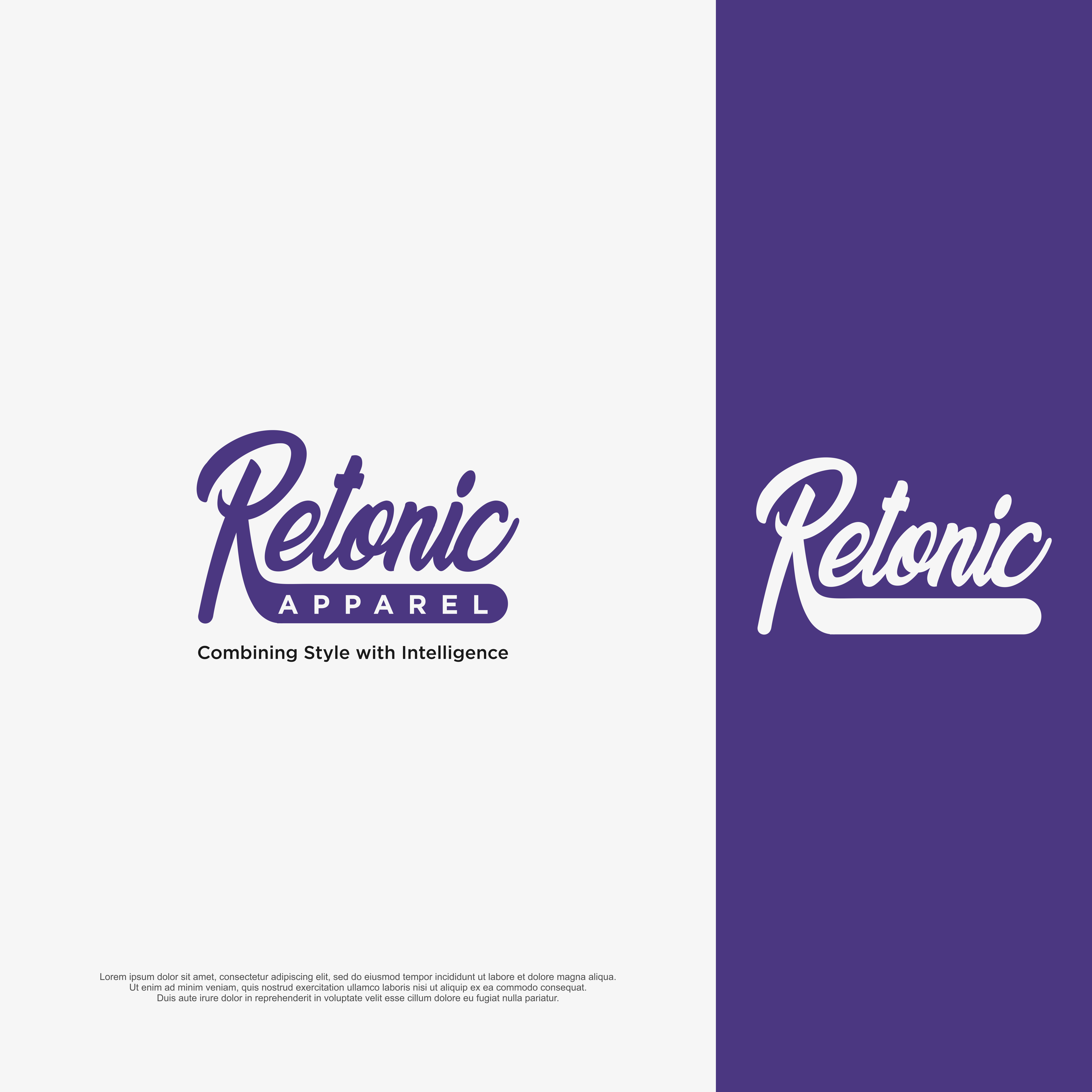 Logo Design by R!CKY for Retonic Apparel | Design #28545965