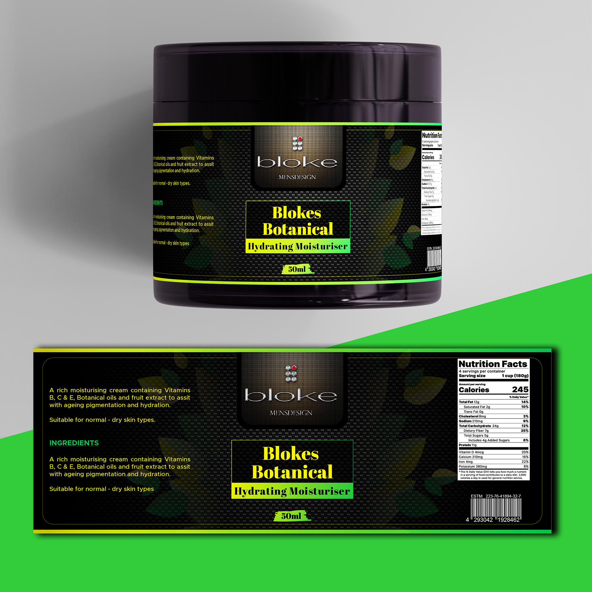 Label Design by creativemood438 for BLOKE | Design #28550329