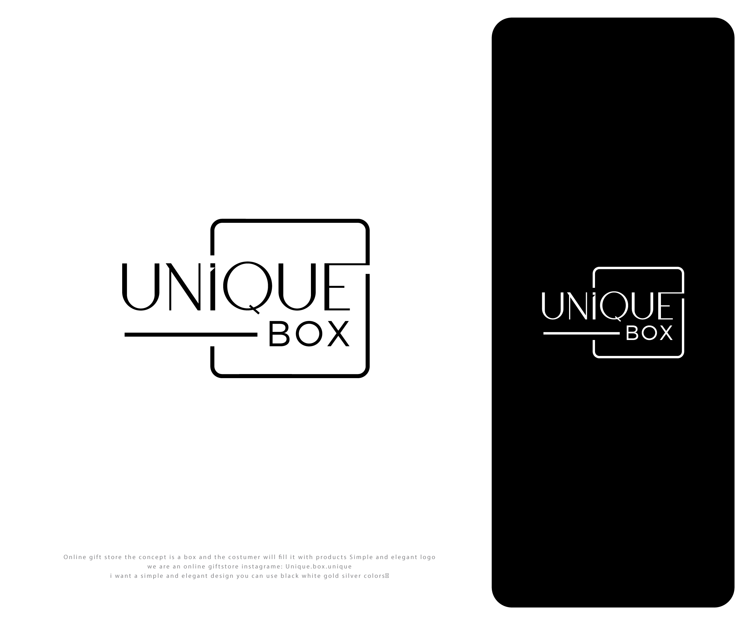 Design de Logo par ecorokerz pour unique box | Design #28549748