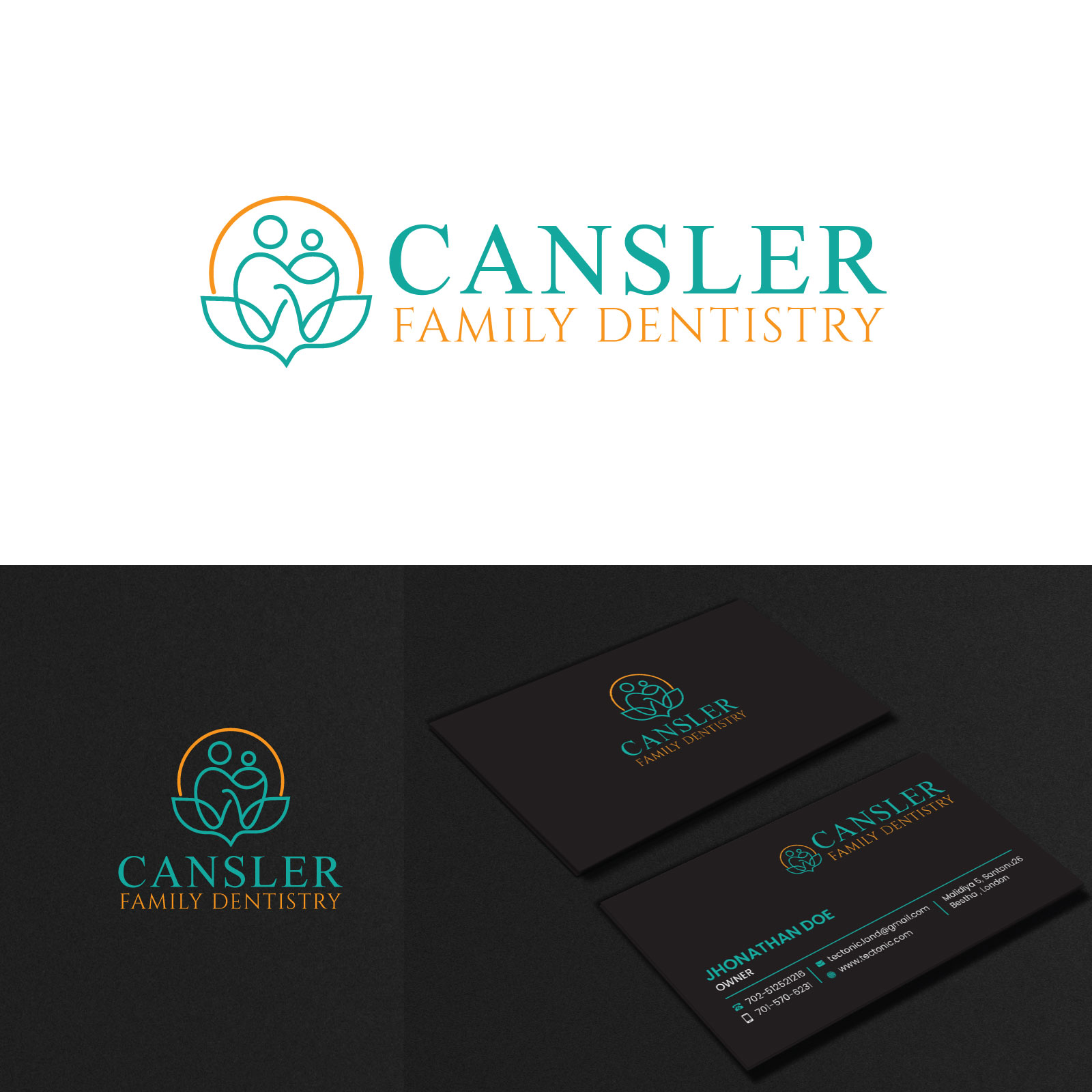 Logo-Design von Farhad Kreative für Landon C. Cansler, DMD, PLLC | Design #28539044