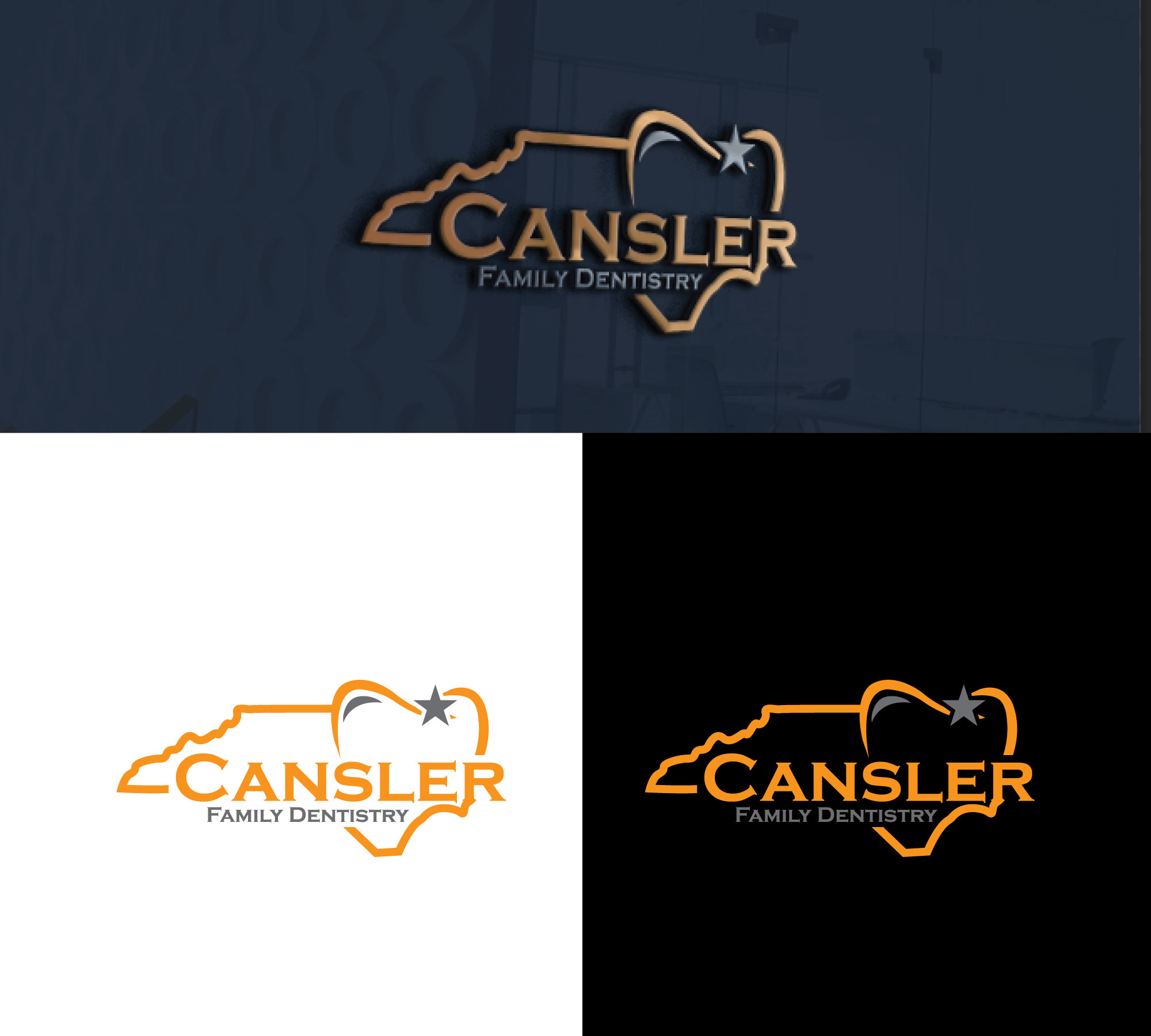 Logo Design by RRR Design for Landon C. Cansler, DMD, PLLC | Design #28541031