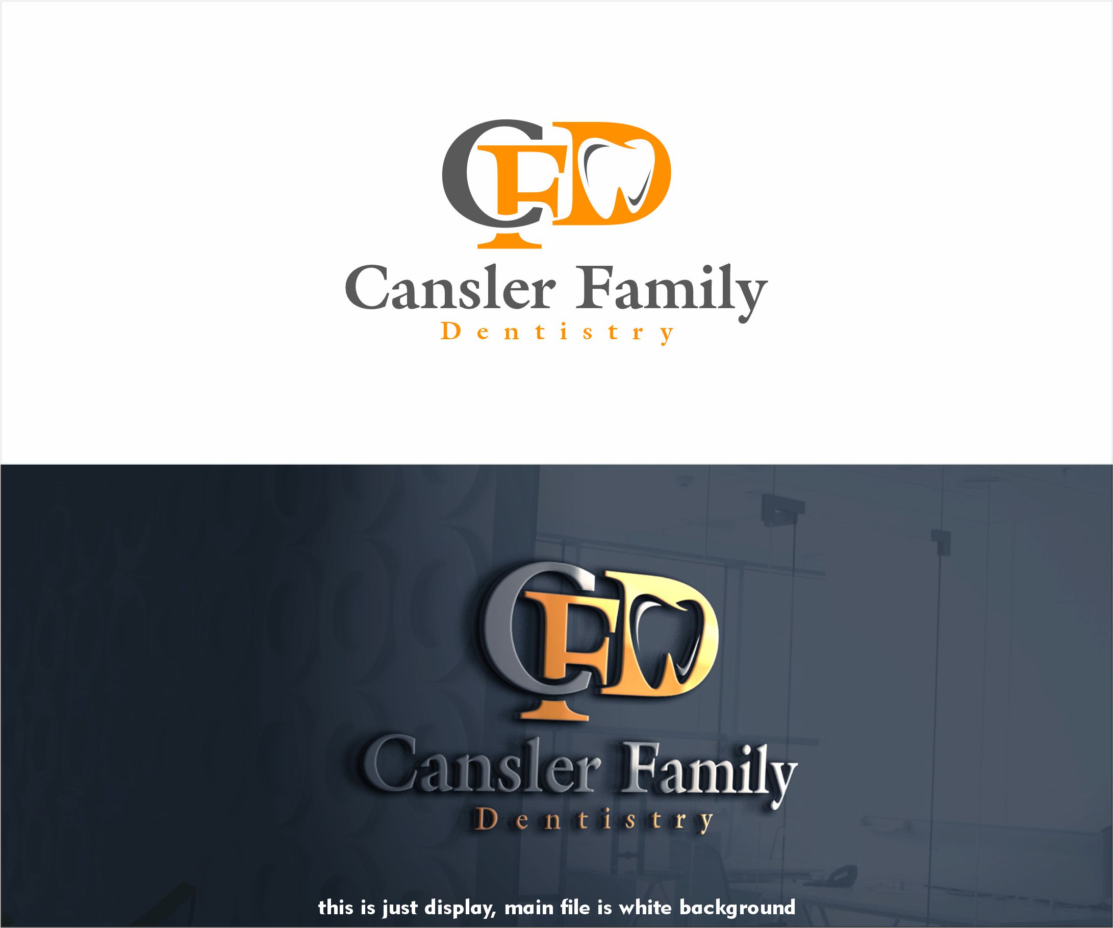 Logo Design by alkaline for Landon C. Cansler, DMD, PLLC | Design #28538369