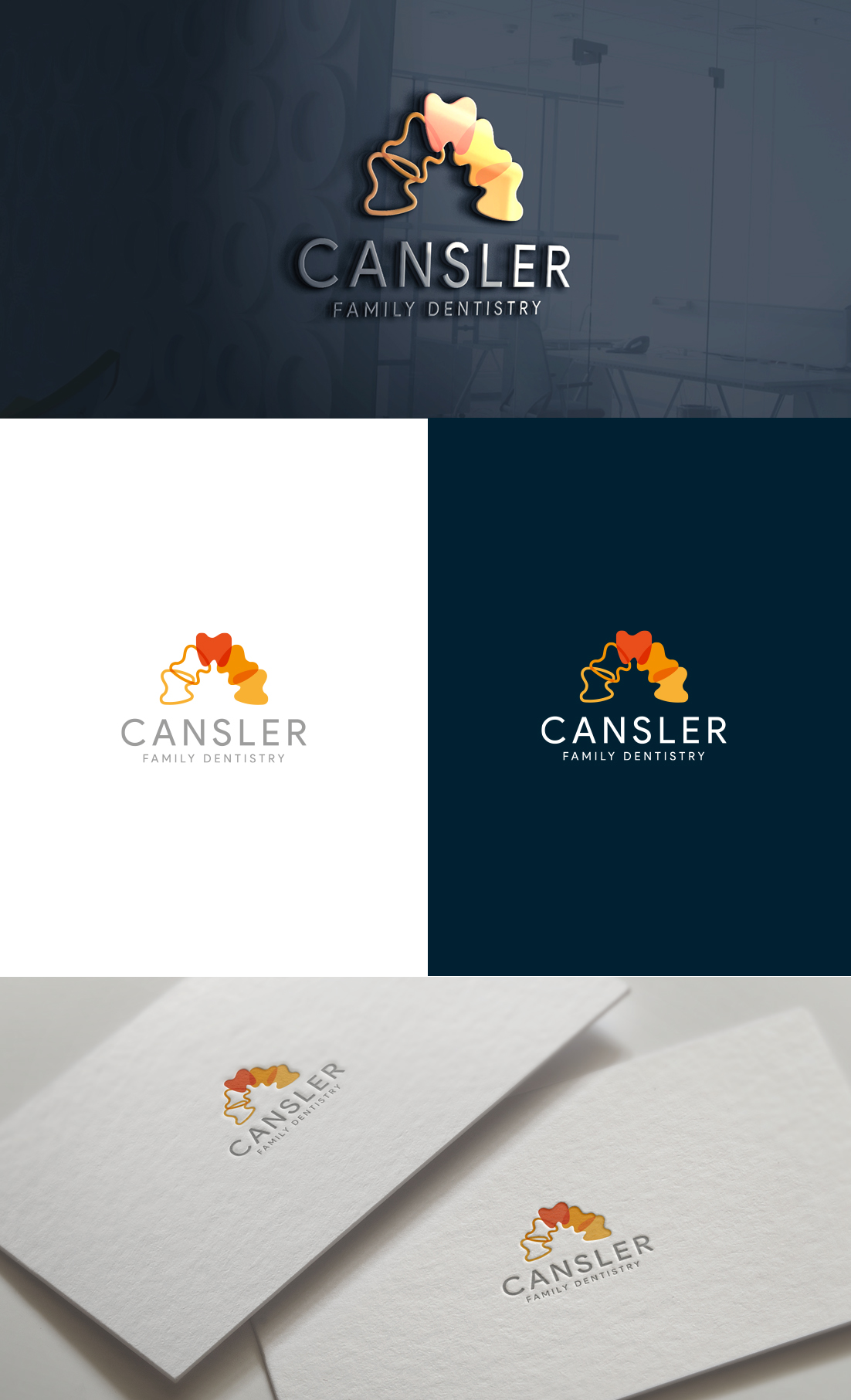 Logo Design by GLDesigns for Landon C. Cansler, DMD, PLLC | Design #28537813