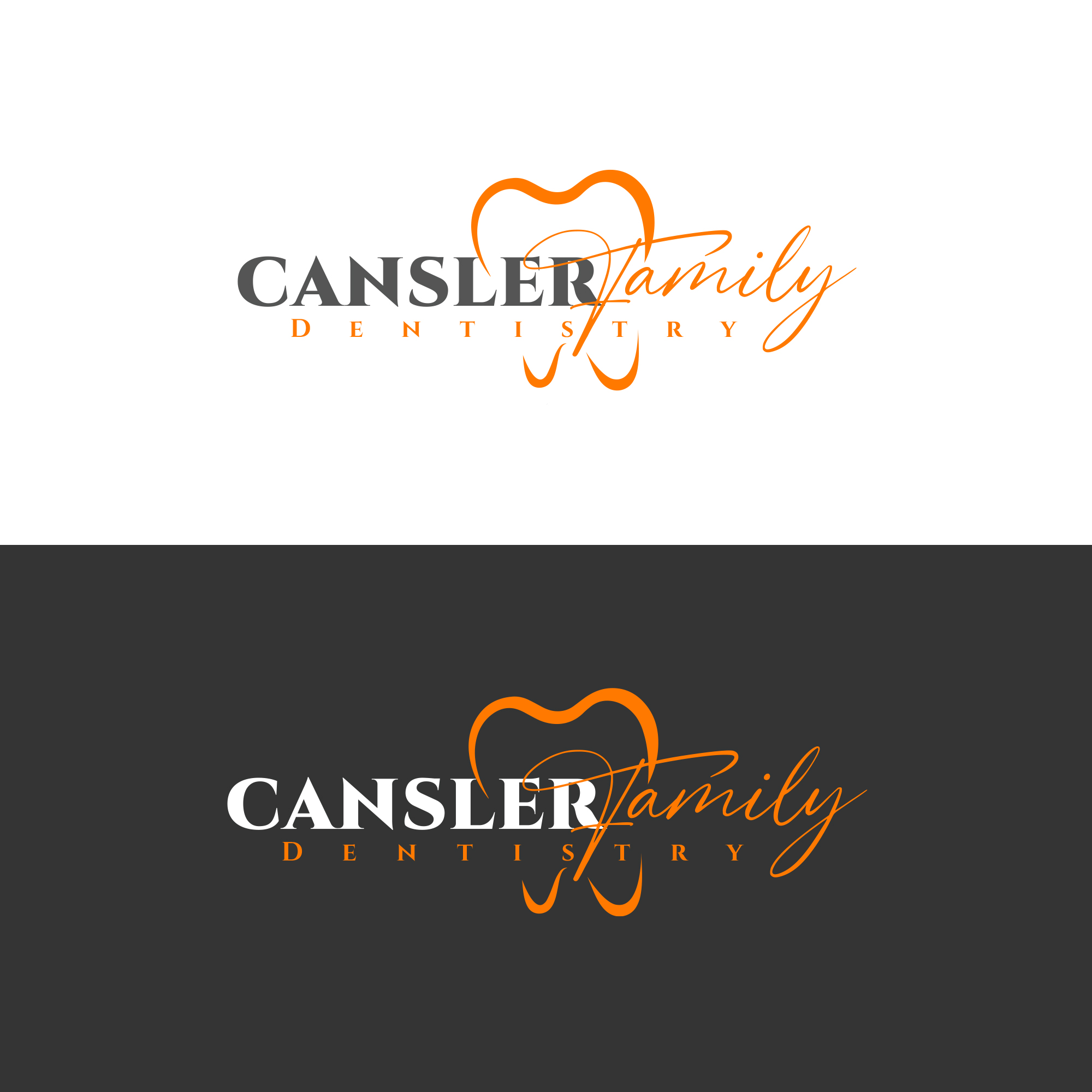 Logo Design by CreativeGwen™ for Landon C. Cansler, DMD, PLLC | Design #28538513
