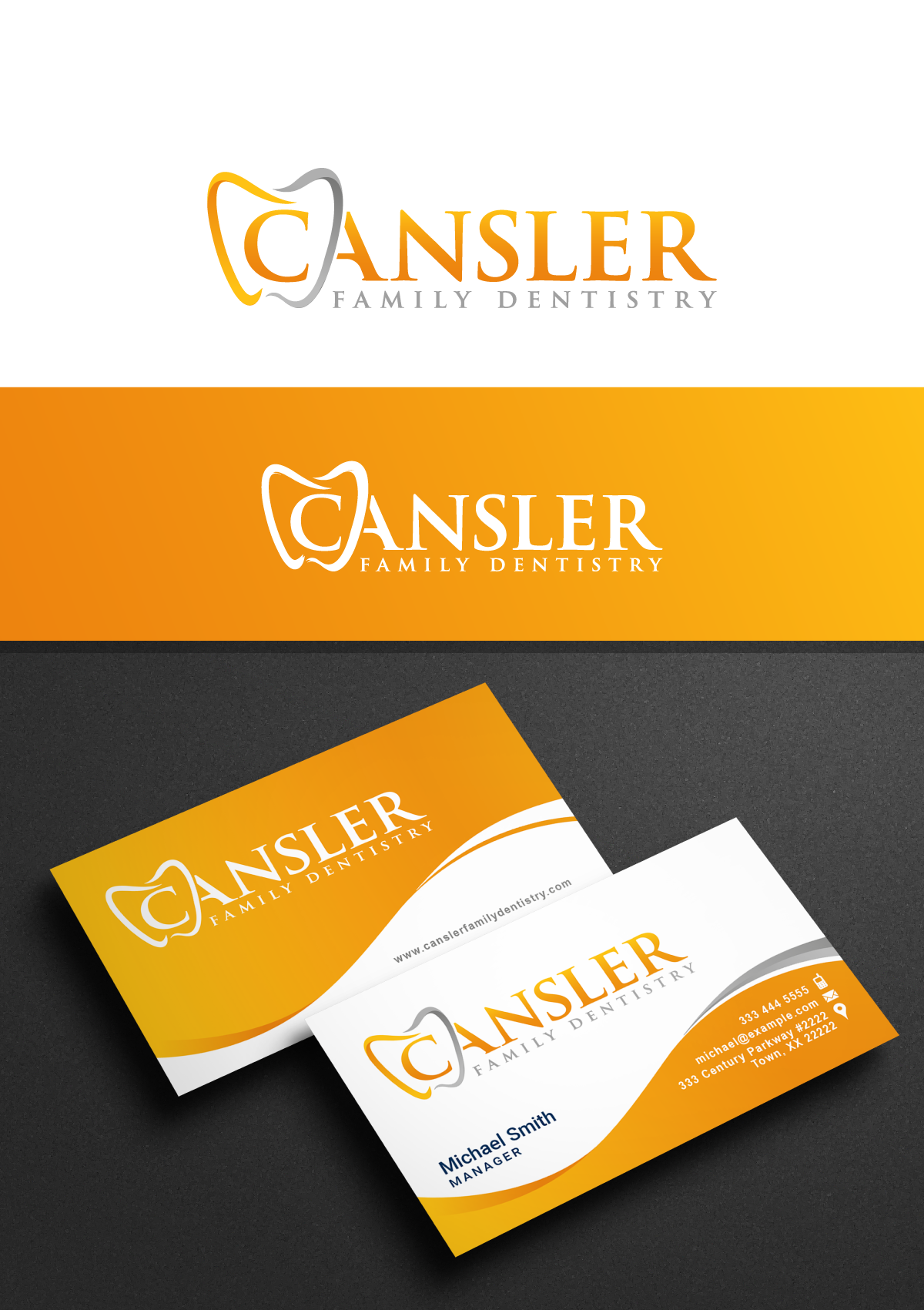 Logo Design by anico for Landon C. Cansler, DMD, PLLC | Design #28541124