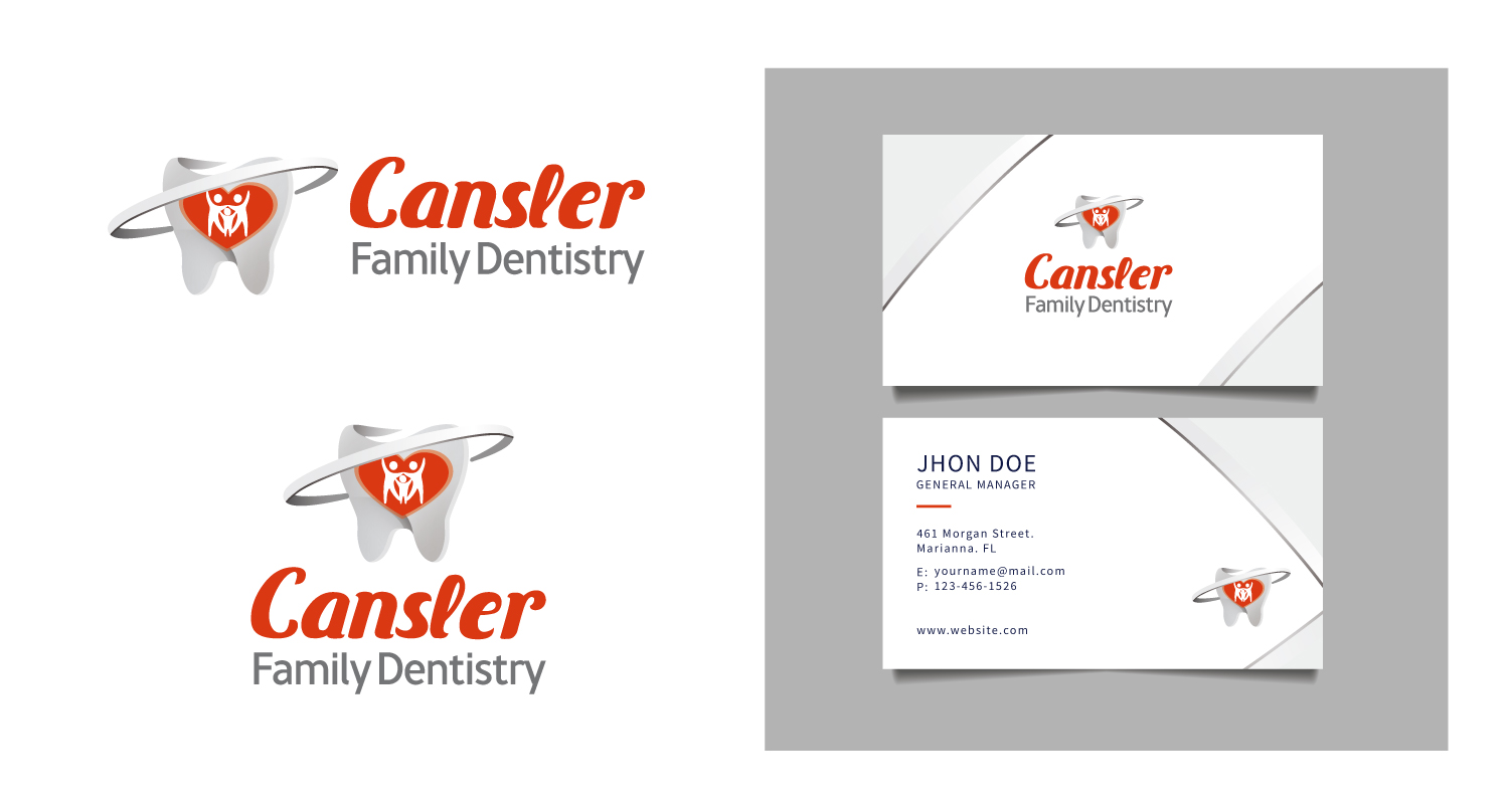 Logo Design by 10Design for Landon C. Cansler, DMD, PLLC | Design #28537828
