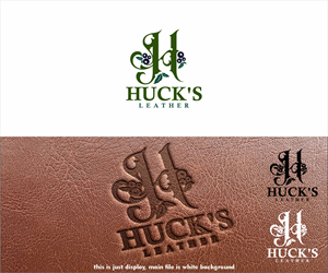 Huck's Leather | Design de Logo par alkaline