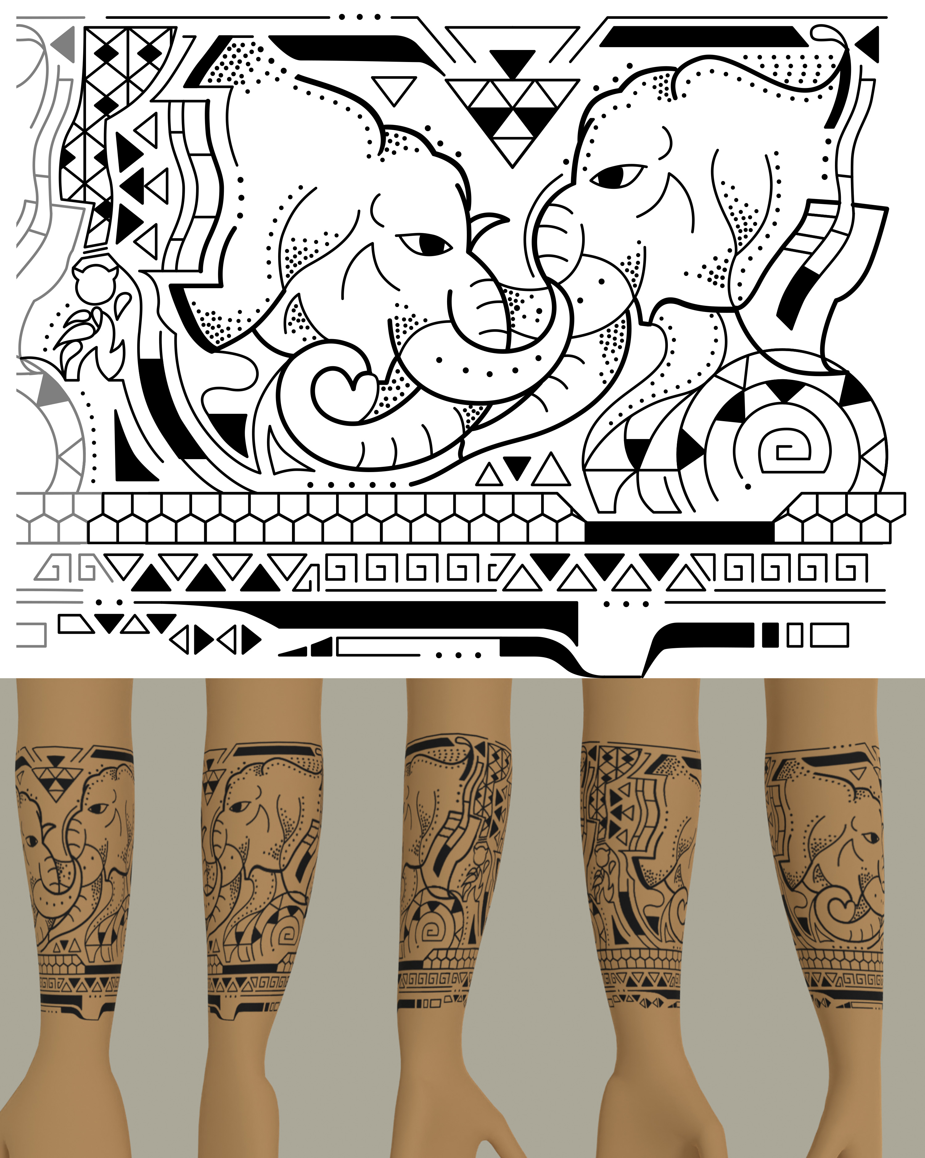 Diseño de Tatuaje por Leodesenhos para este proyecto | Diseño #28586049
