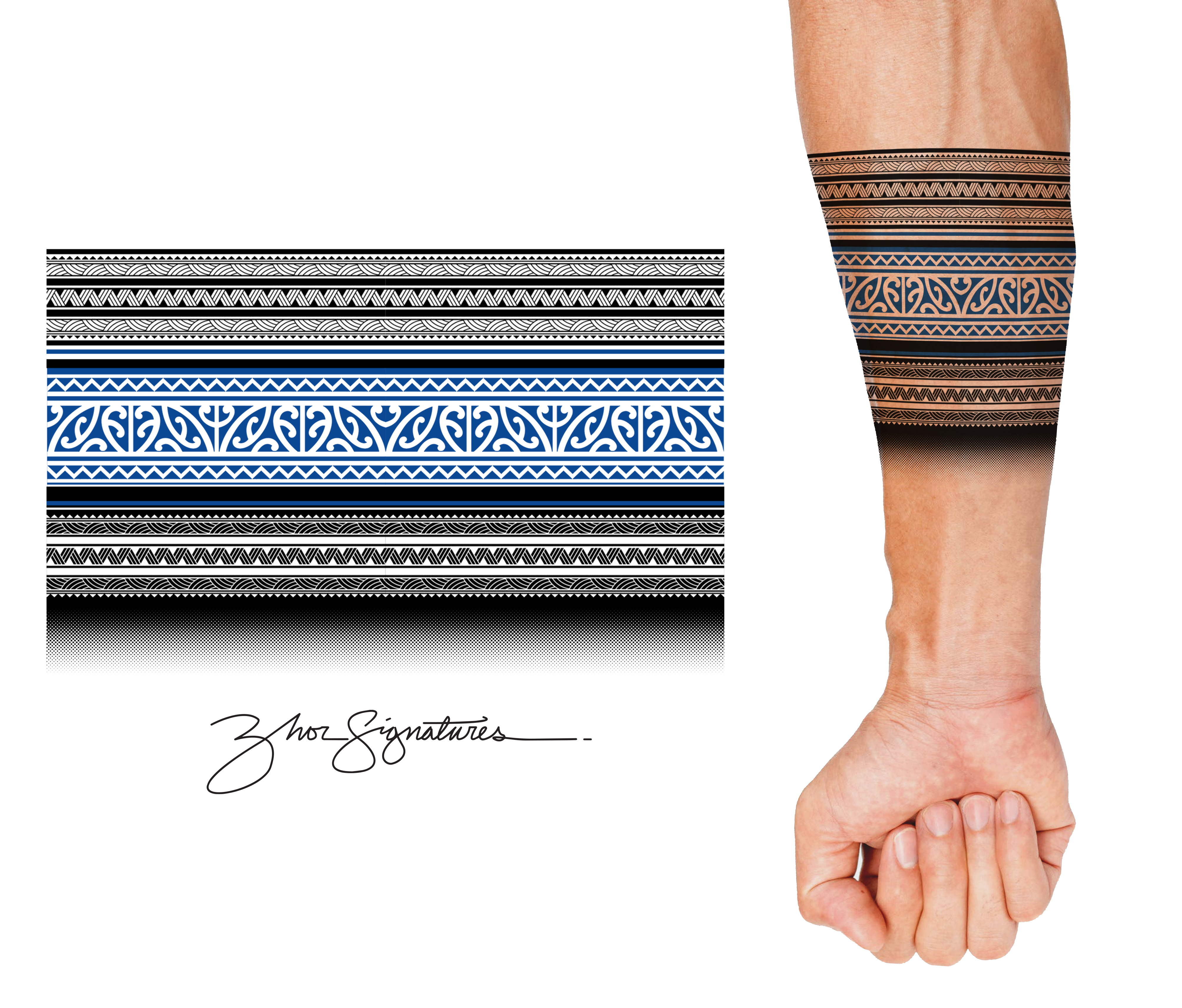 Tattoo Design by Zhor Signatures for this project | Design #28584184