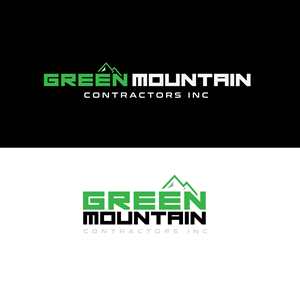 Diseño de Logo por Farhad Design para Green Mountain Contractors Inc. | Diseño #28545105