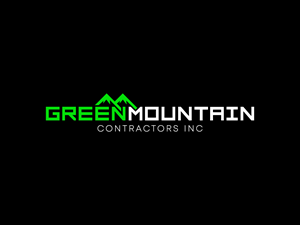 Diseño de Logo por 439 Creations para Green Mountain Contractors Inc. | Diseño: #28566302