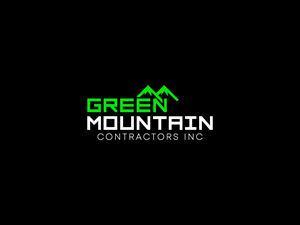 Diseño de Logo por 439 Creations para Green Mountain Contractors Inc. | Diseño: #28566303