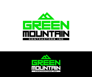Diseño de Logo por Andrés Sebastián para Green Mountain Contractors Inc. | Diseño #28547164