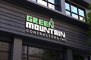 Diseño de Logo por Kavth para Green Mountain Contractors Inc. | Diseño: #28564582