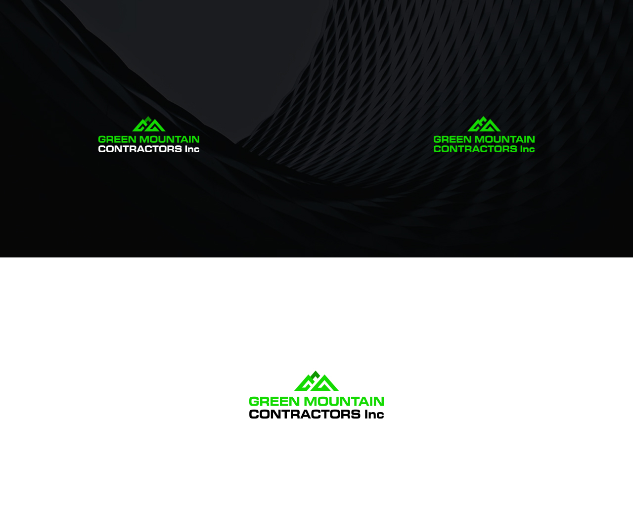 Diseño de Logo por damakyjr para Green Mountain Contractors Inc. | Diseño #28551044