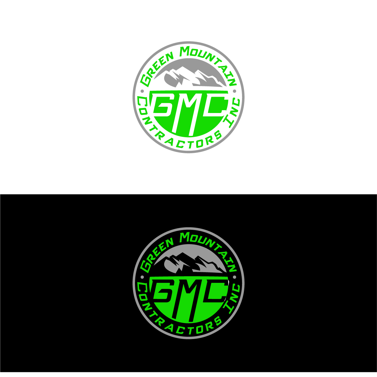 Logo Design by Deziners Zone for Green Mountain Contractors Inc. | Design #28544135