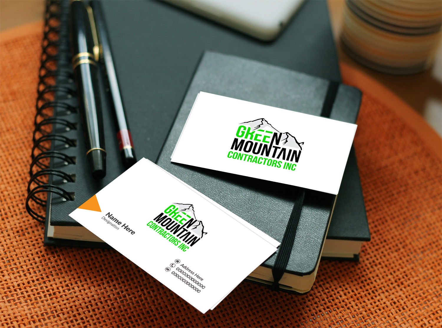 Diseño de Logo por Deziners Zone para Green Mountain Contractors Inc. | Diseño #28544141