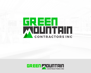 Diseño de Logo por Djamdesign para Green Mountain Contractors Inc. | Diseño: #28542956