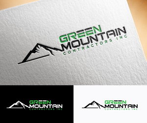 Diseño de Logo por step forward 2 para Green Mountain Contractors Inc. | Diseño: #28563928