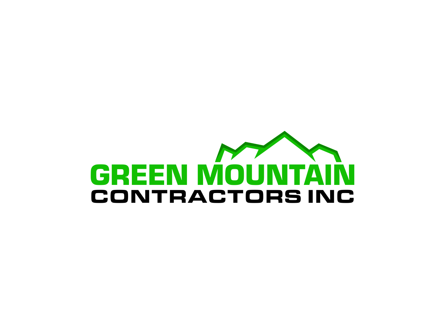 Logo Design by BNdesigner for Green Mountain Contractors Inc. | Design #28554366