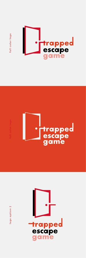 Logo Design by Lammy for Trapped Escape Game | Design: #28566179