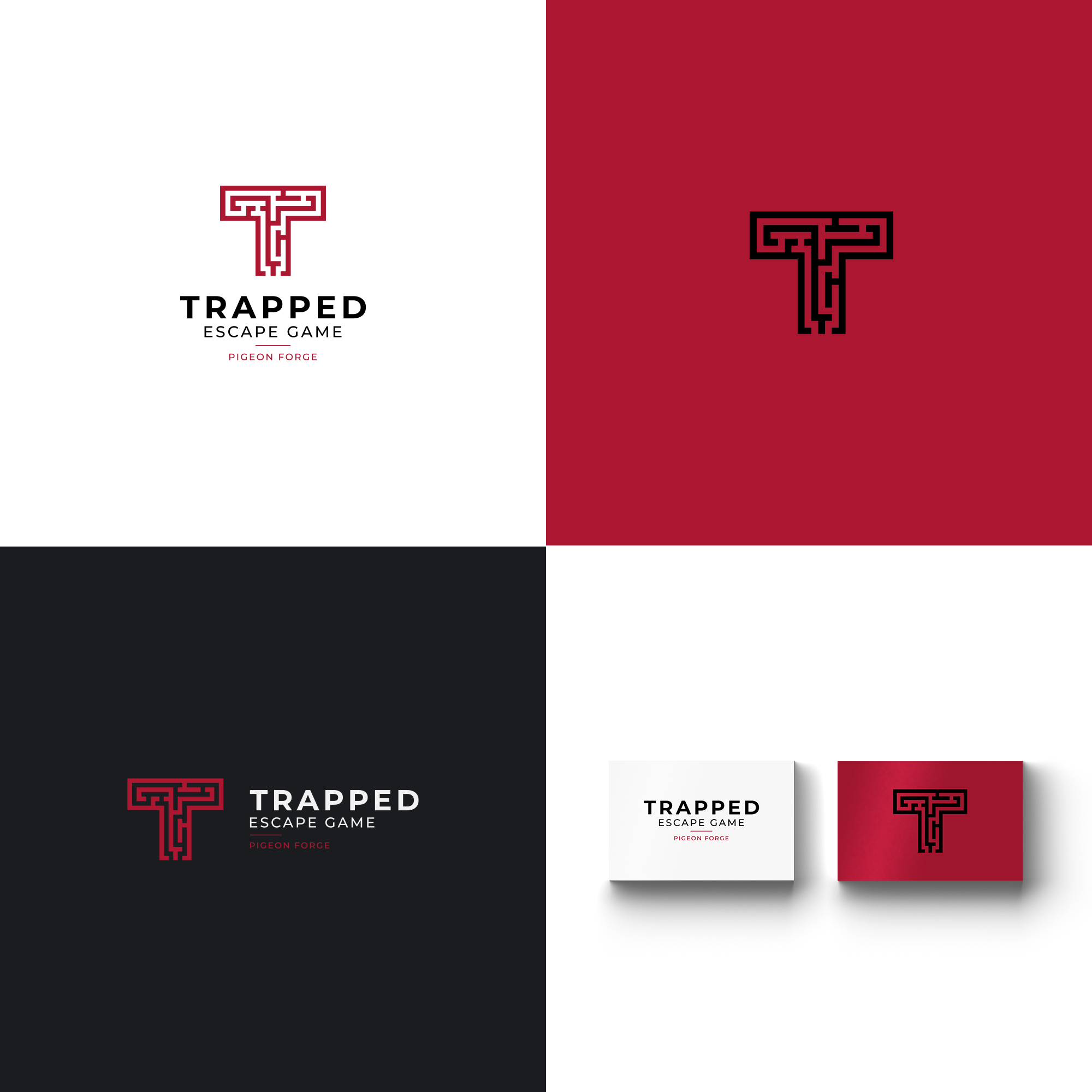 Logo Design by HL-designs for Trapped Escape Game | Design #28550220