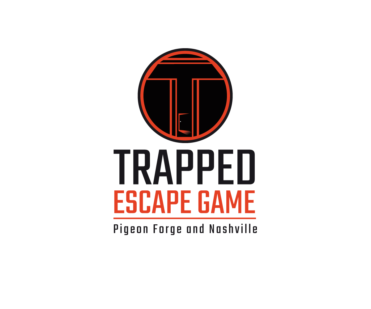 Logo Design by Paint-Tools for Trapped Escape Game | Design #28544351