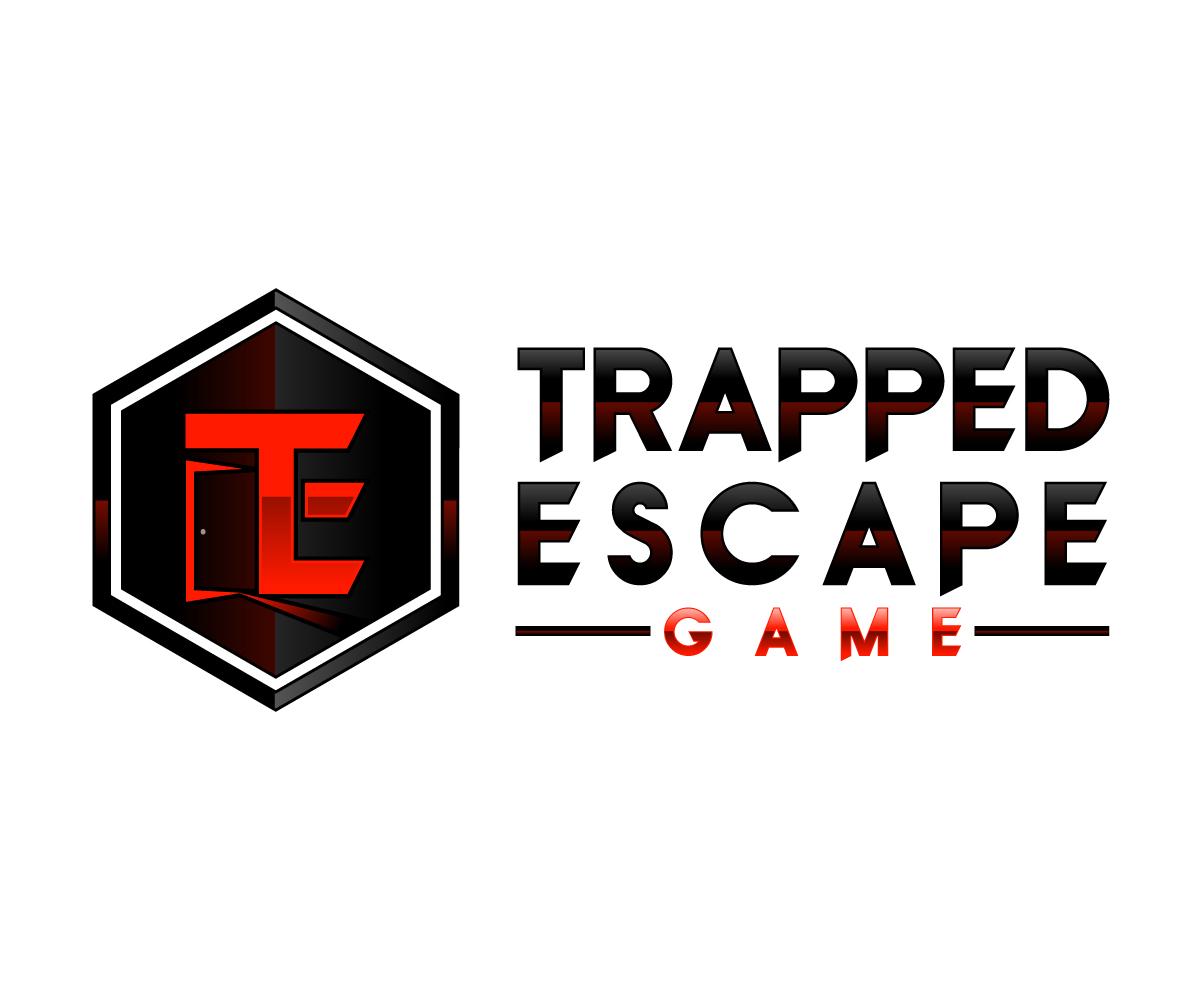 Logo Design by Paint-Tools for Trapped Escape Game | Design #28544352